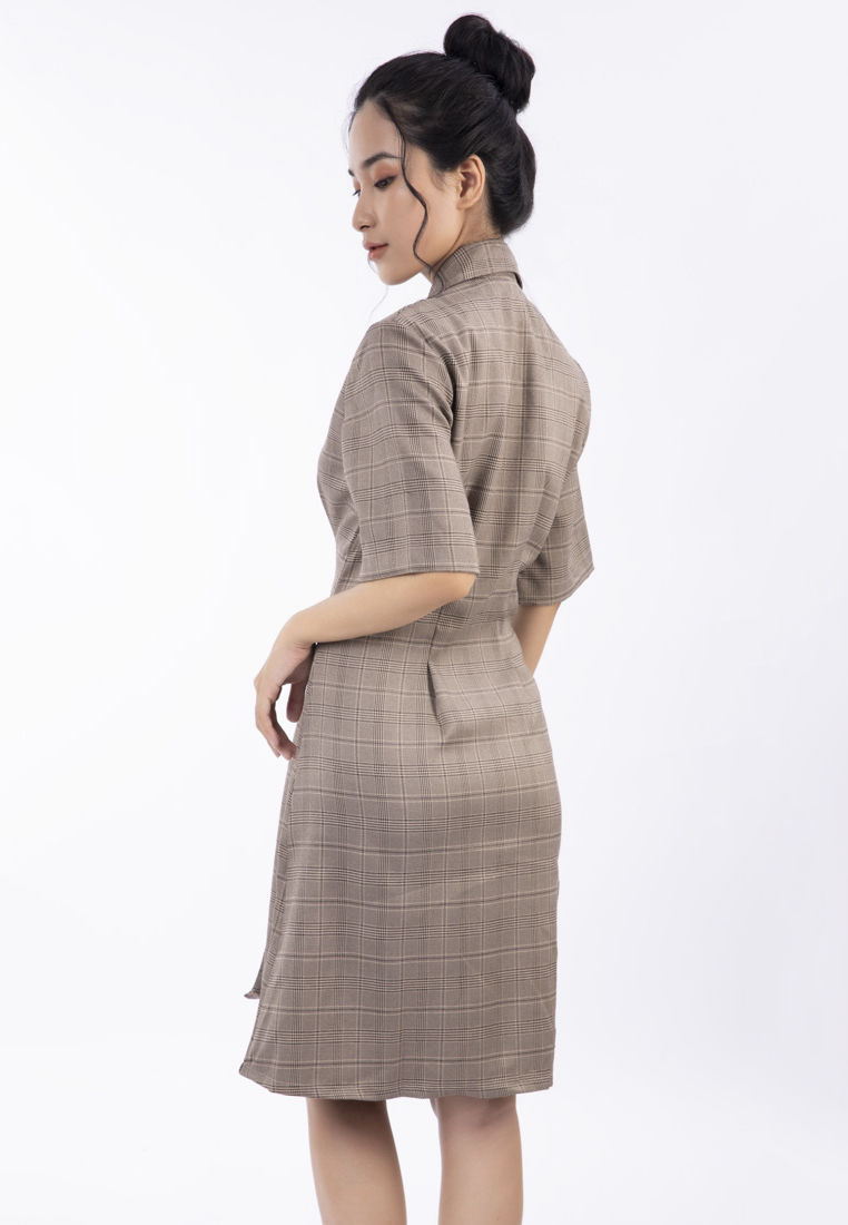 Đầm kiểu nữ cổ vest - Lovadova 20D05C001