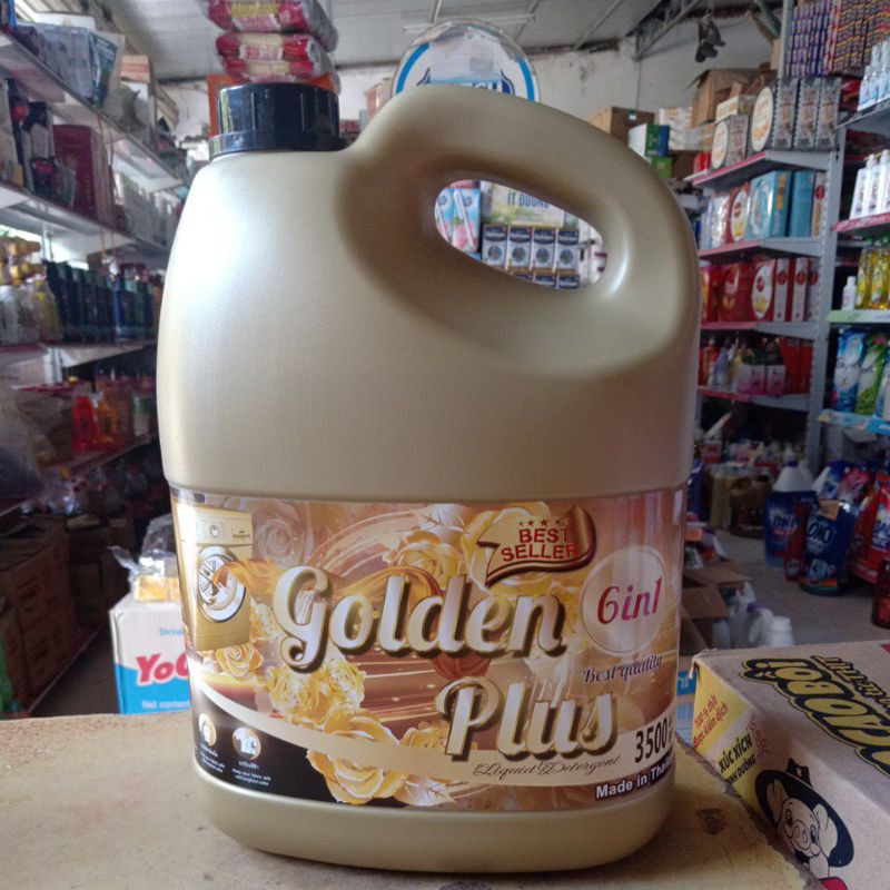 NƯỚC GIẶT GOLDEN PLUS 6IN1 3500ML THÁI LAN