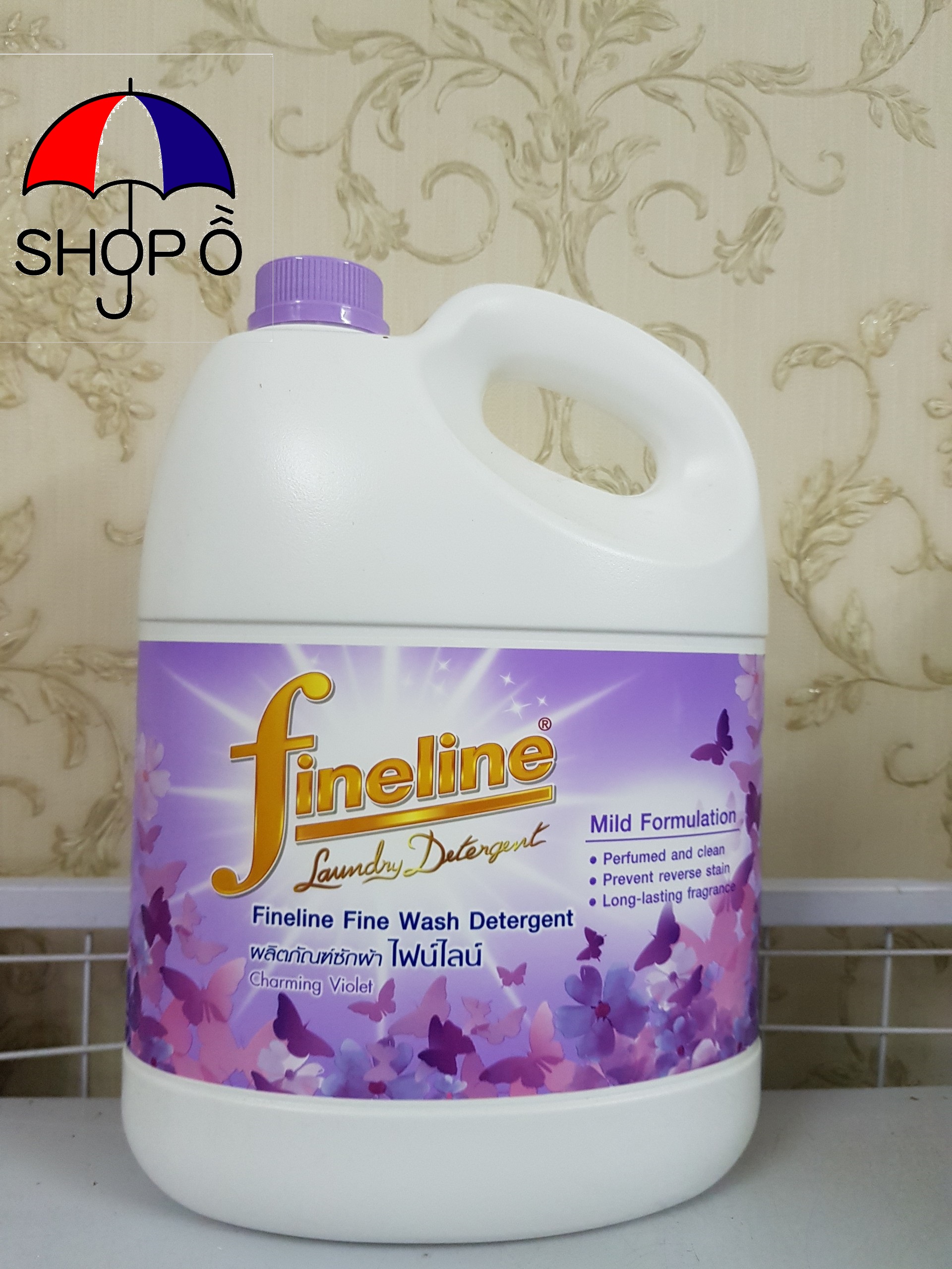 [HCM]Nước giặt xả Fineline 3000 ml - Màu tím