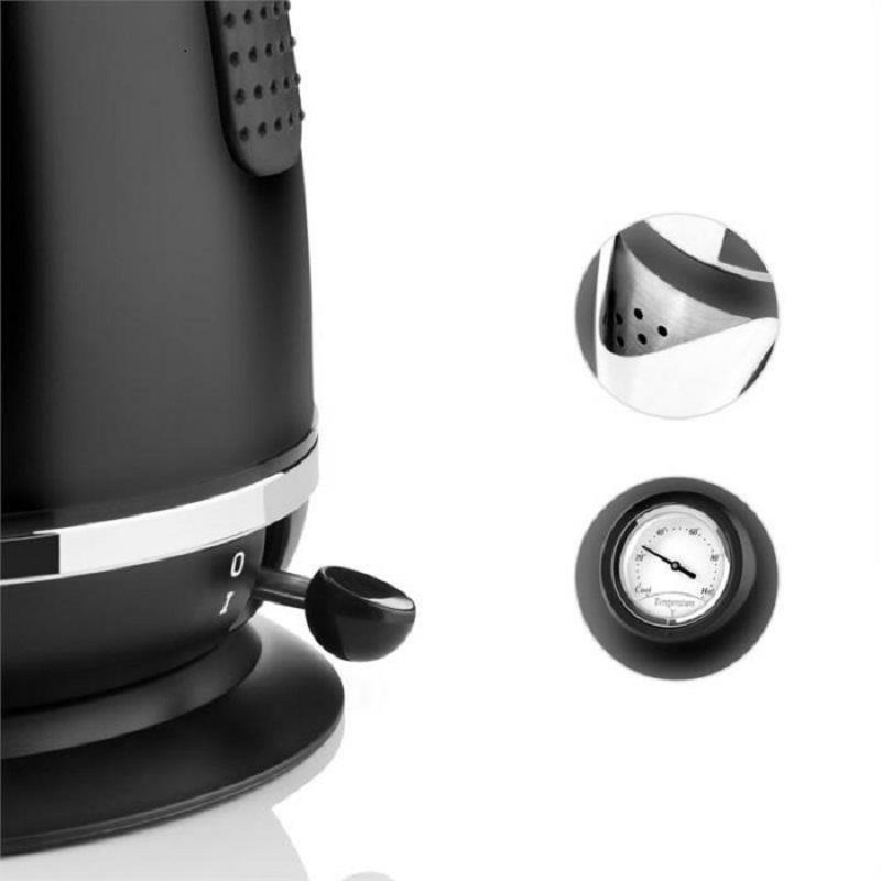 Ấm Siêu Tốc Klarstein 1,7L, 2200W, Màu Đen