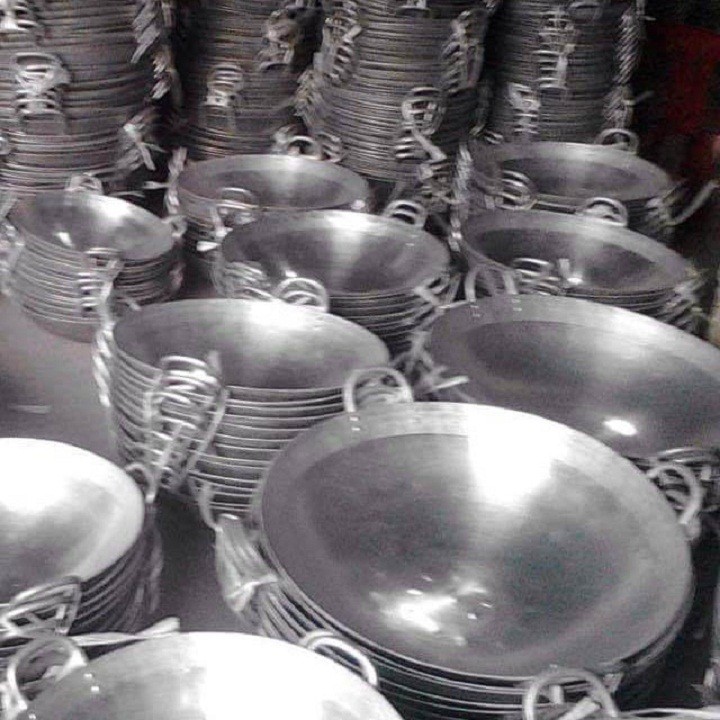 Chảo Nhôm Đúc Sâu Lòng Dày Dặn Size 35 ( KÈM ẢNH THẬT)