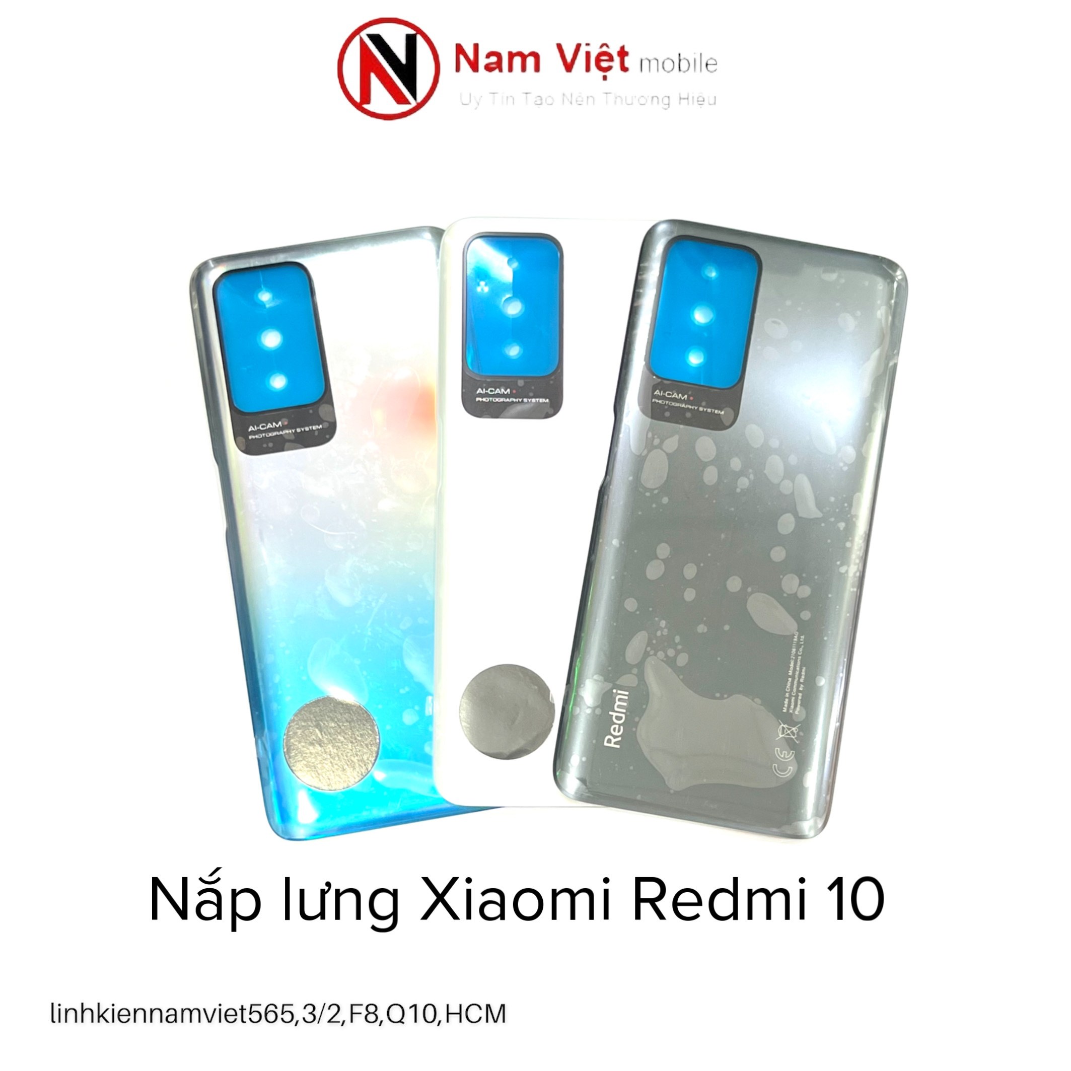 Nắp lưng Xiaomi Redmi 10