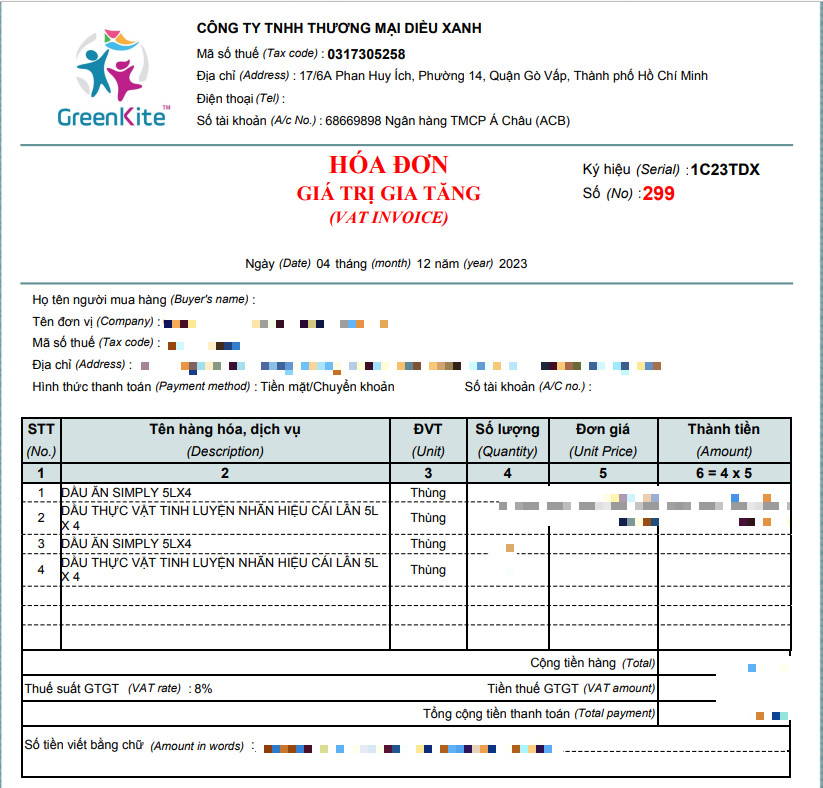 Dầu Ăn Cái Lân 5L