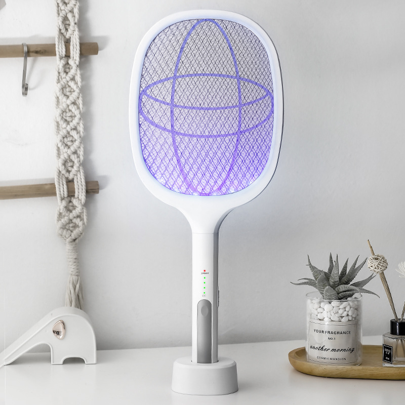 KAIMEIDI polisher electric mosquito lamp mosquito shock mosquito killer lamp indoor mosquito trap machine mosquito killer swatter USB charger gently and friendly eye attract mosquitoes