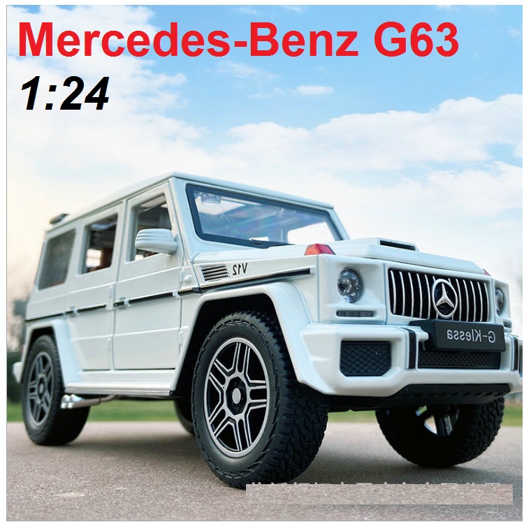 Xe mô hình ô tô Mercedes Benz G63 tỉ lệ 1 24