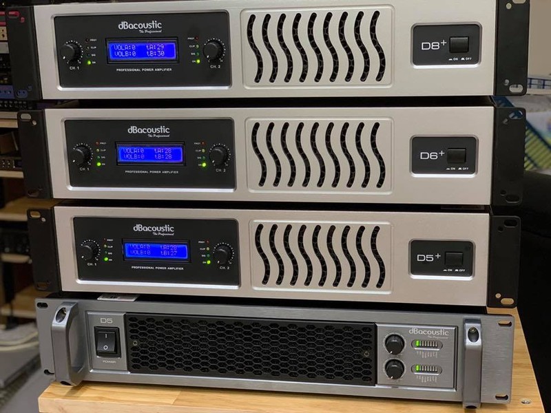 CỤC ĐẨY CÔNG SUẤT DB ACOUSTIC D8+ CHÍNH HÃNG