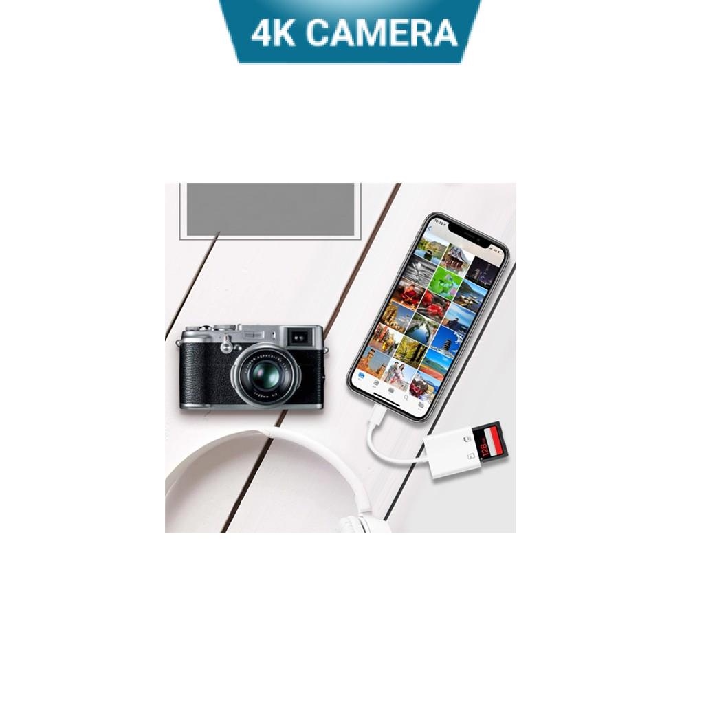 Đầu đọc thẻ nhớ SD Micro SD cho Iphone Ipad