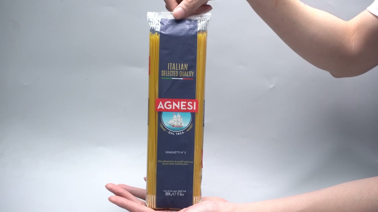 Mì spaghetti và nui Agnesi (Bịch 500g)