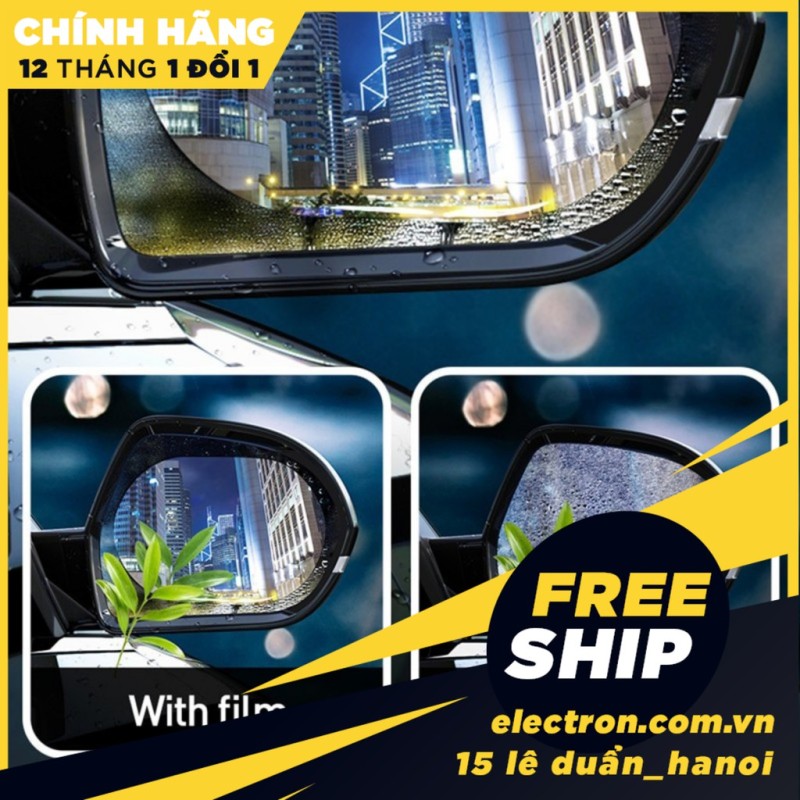 Film dán Nano chống bám nước mưa Baseus Rainproof Film 0.15mm dùng cho kính hậu xe ô tô