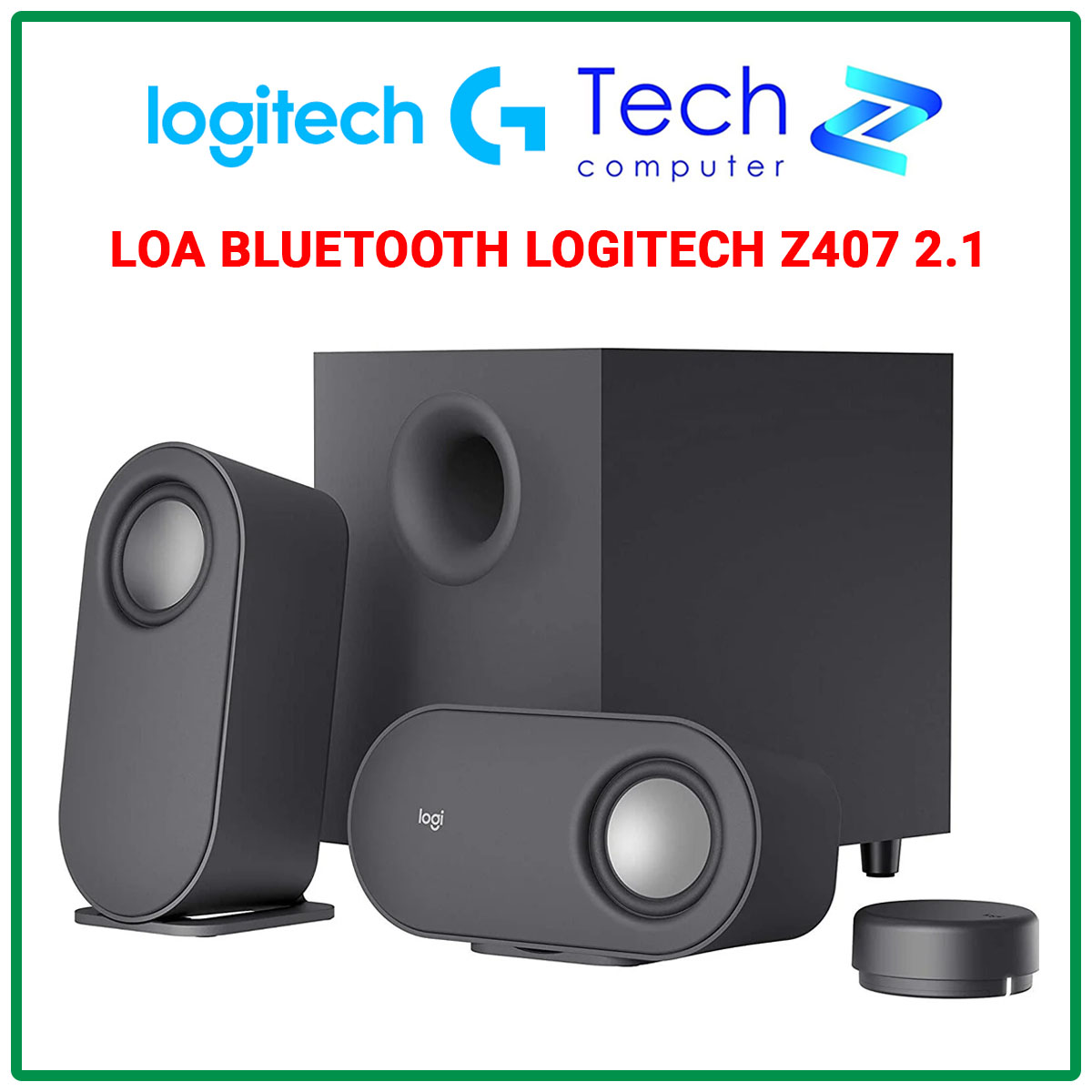 Loa vi tính logitech z407 bluetooth 2.1 công suất 80w