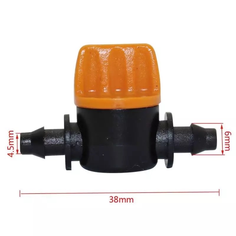 Van khoá ống mềm 6mm tưới cây