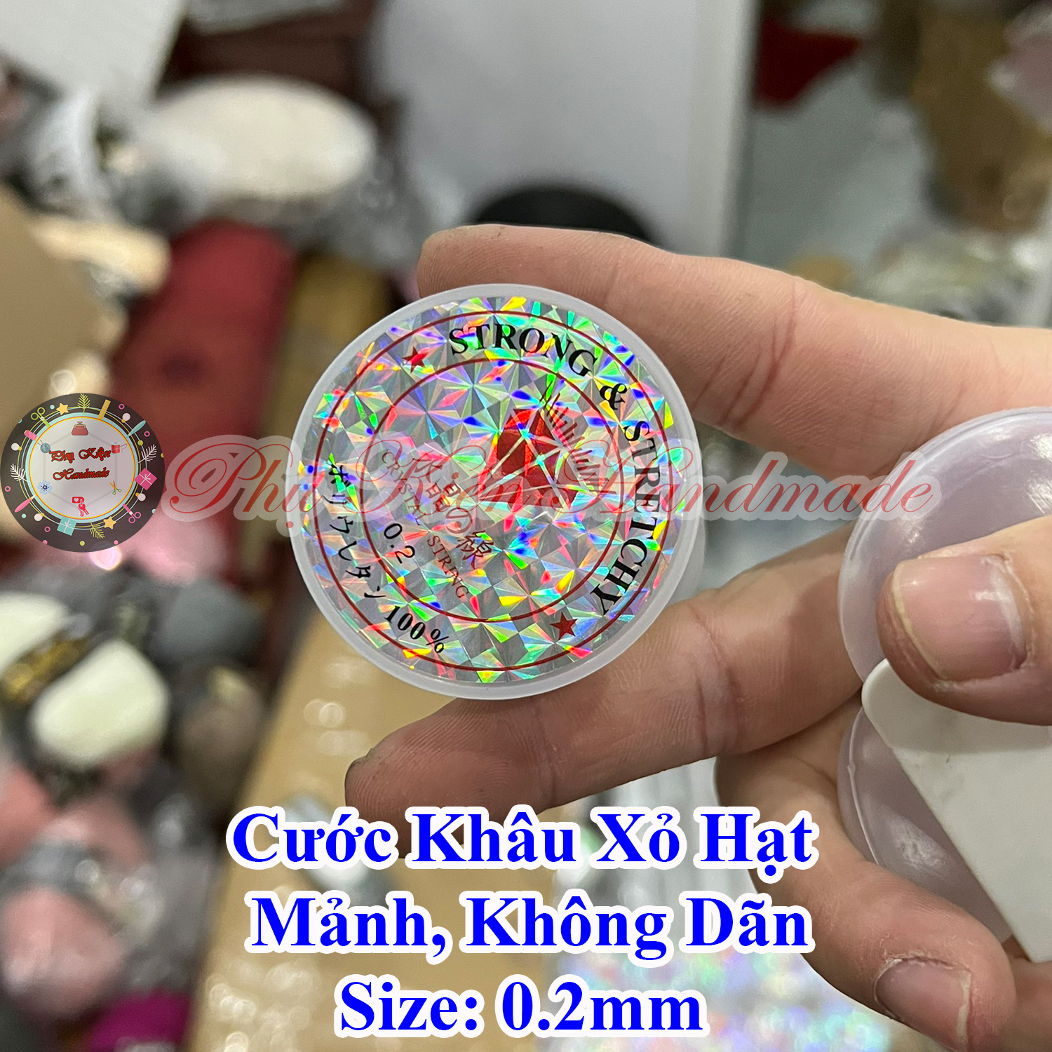 Cước khâu, cước mảnh, cước xỏ hạt (không dãn)
