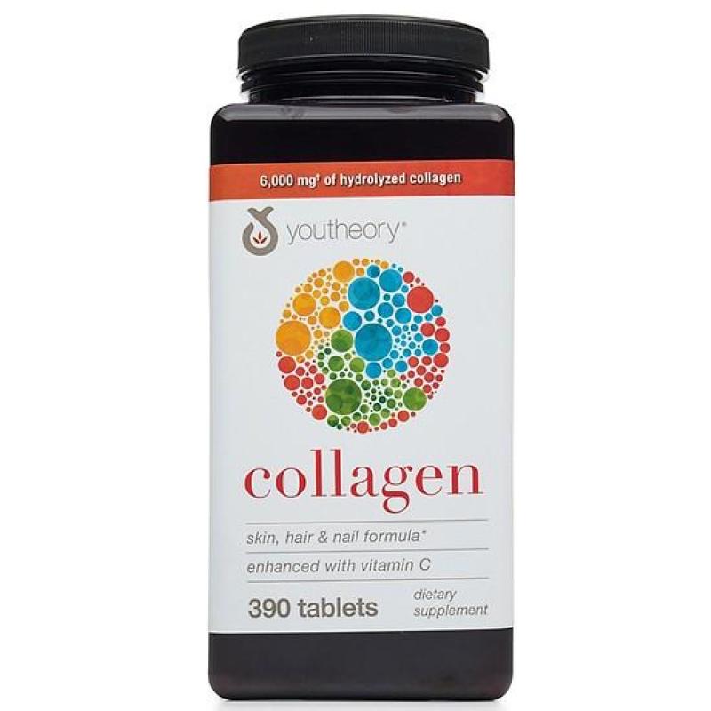 Viên Uống Collagen Youtheory Advanced Formula 390 Viên - USA nhập khẩu