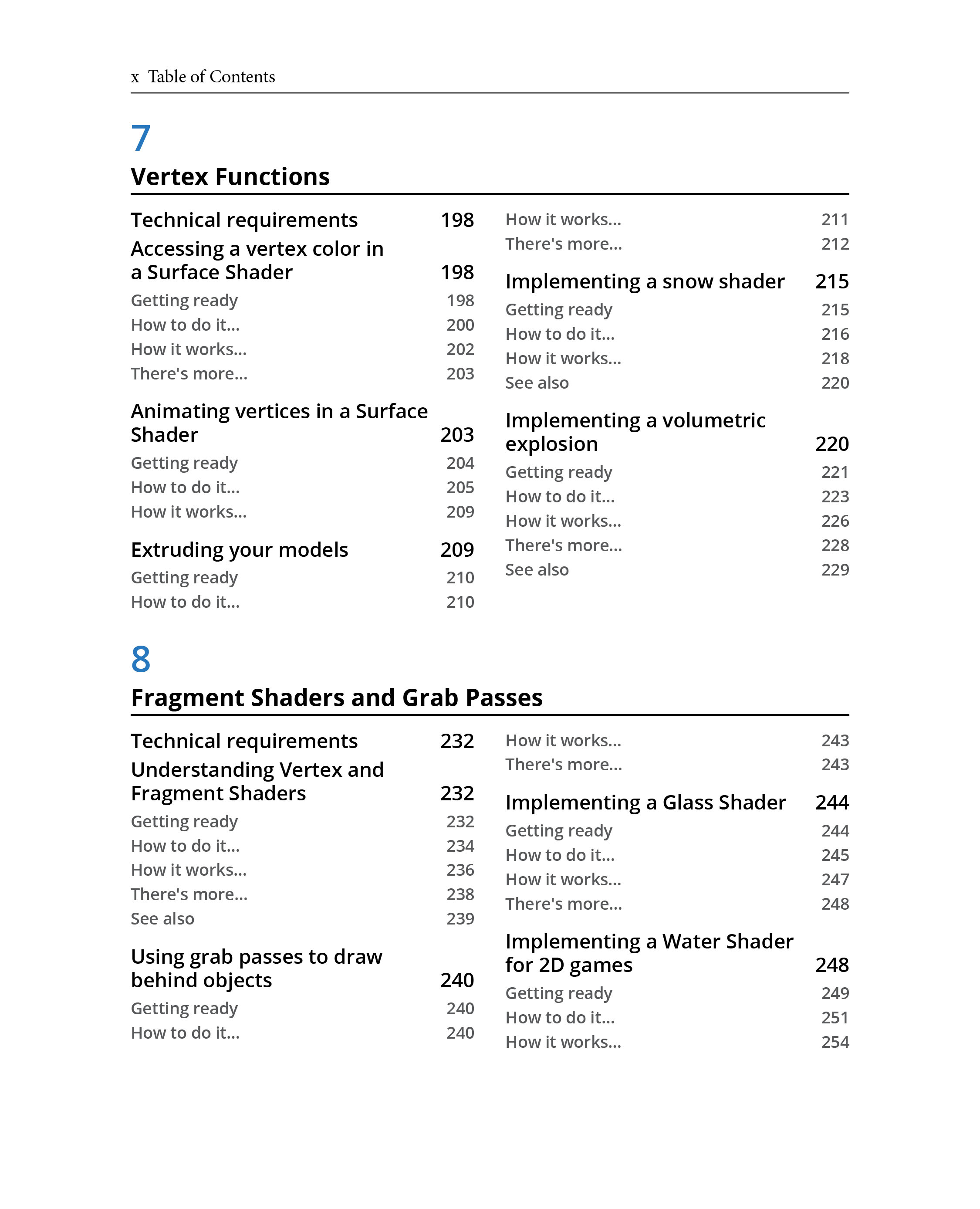 Unity 2021 Shaders and Effects Cookbook
