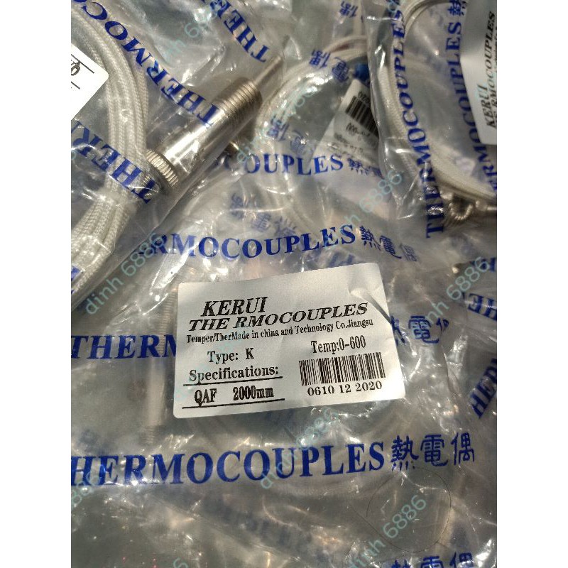 can nhiệt K 2m 0-600 độ