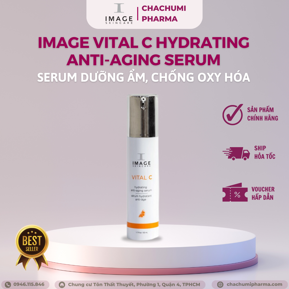 [TPHCM] Serum Image Skincare VITAL C Hydrating Anti-Aging 50ml