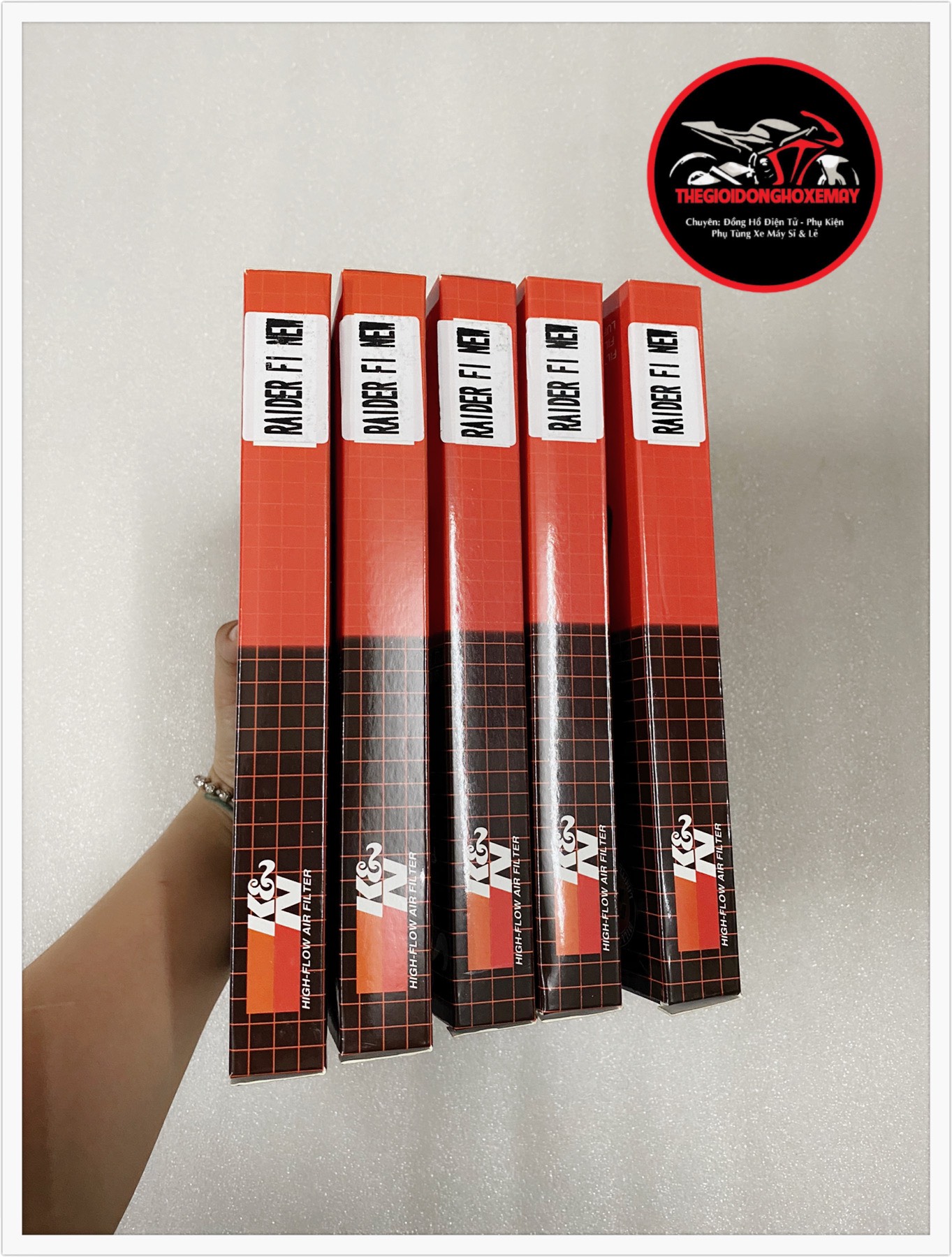 lọc gió kn raider fi