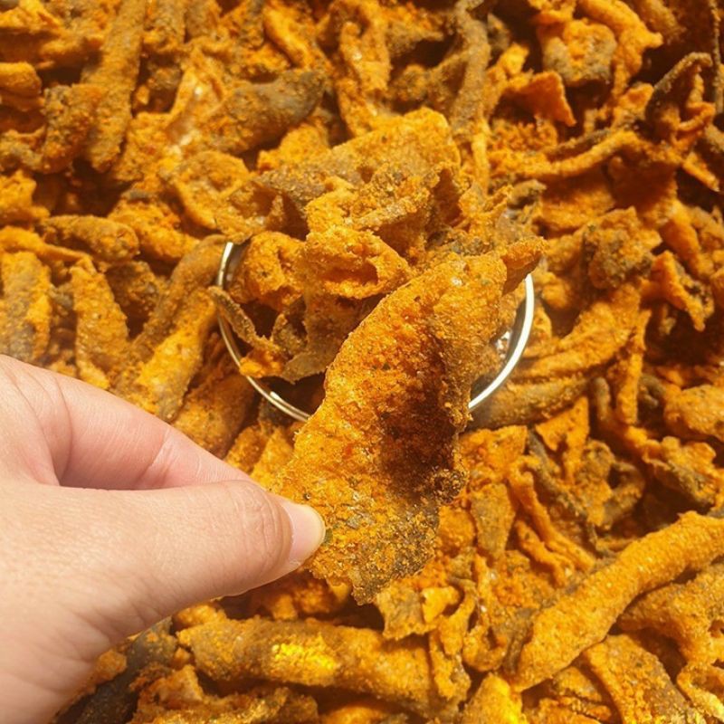 Da cá trứng muối cay giòn rụm vị đặc biệt (hũ 200gr)