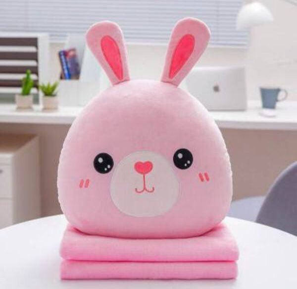 Bộ chăn gối văn phòng hình thú đáng yêu