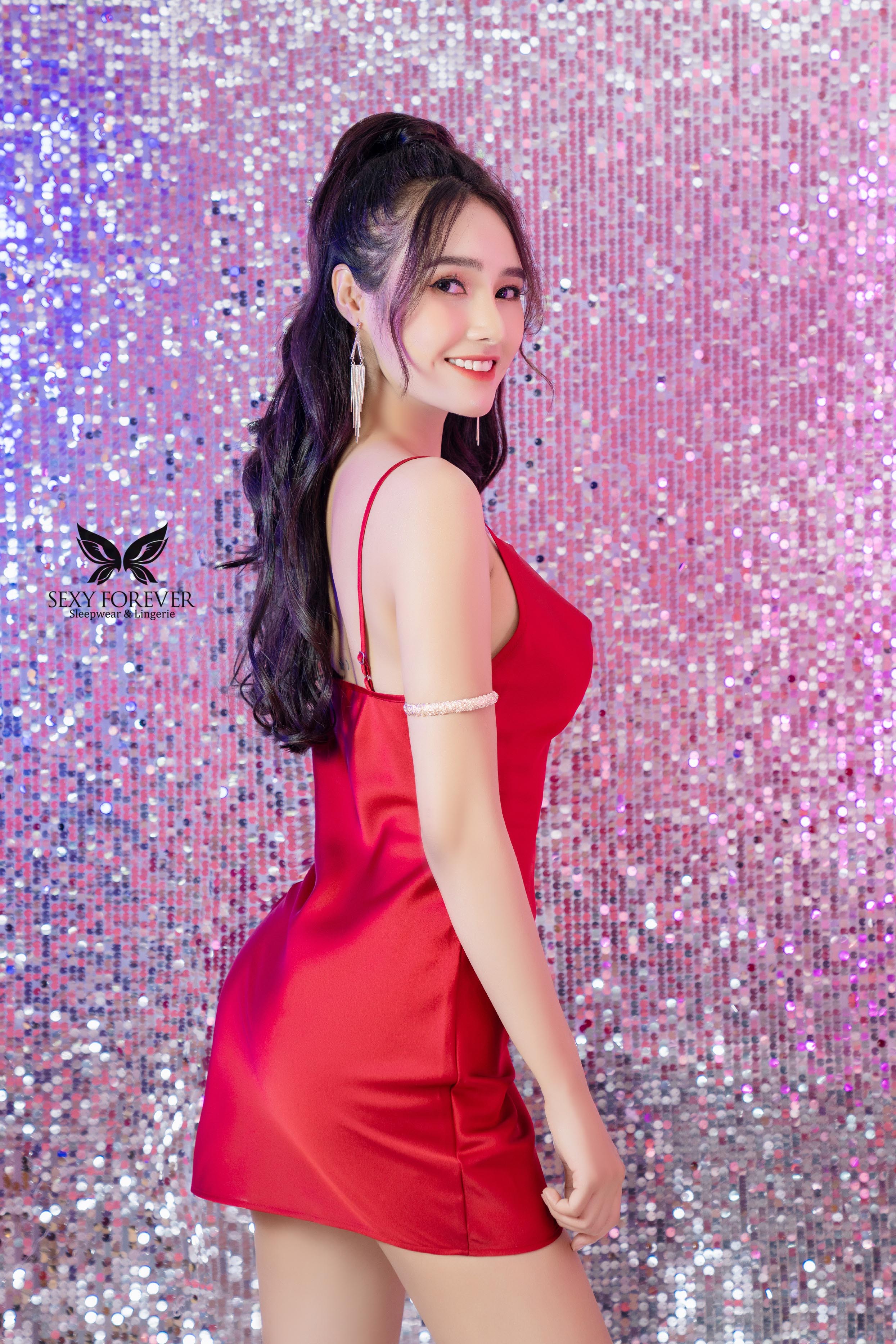 [HCM]Sexy Forever Váy ngủ cao cấp Lila