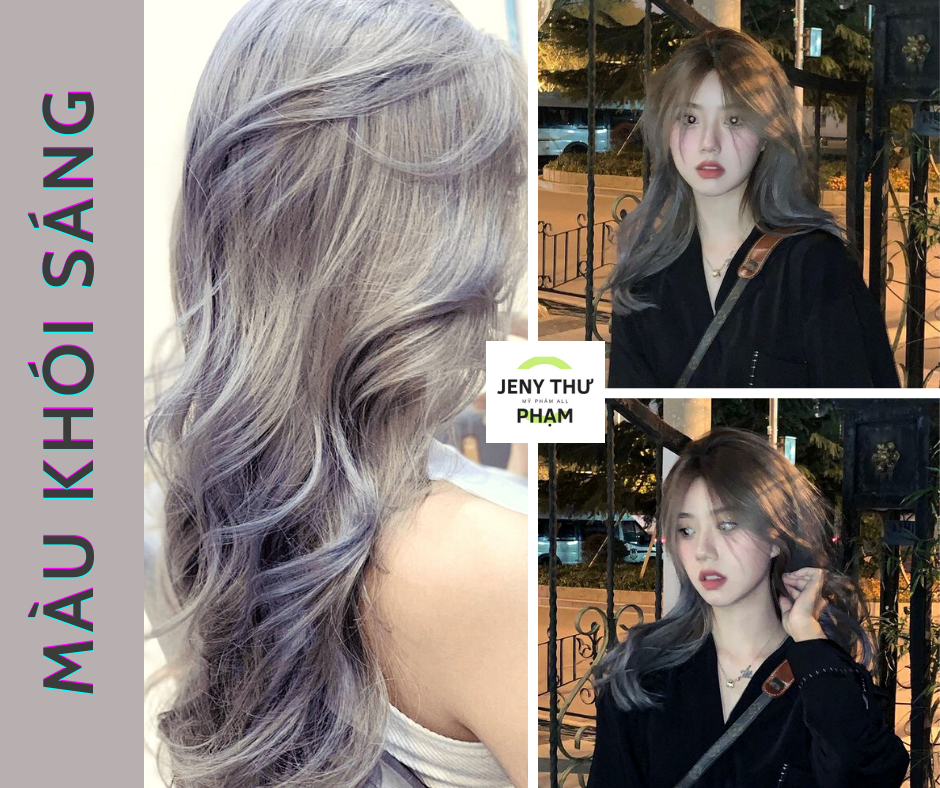 Màu nhuộm KHÓI SÁNG -  không Tẩy - 1 đập ăn ngay.