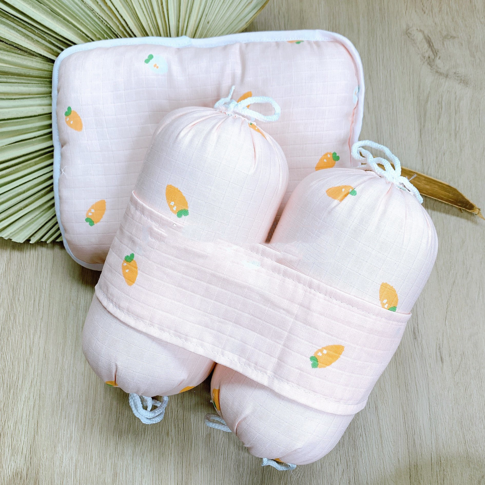 Bộ Gối Chặn Bông/ Chặn Đỗ