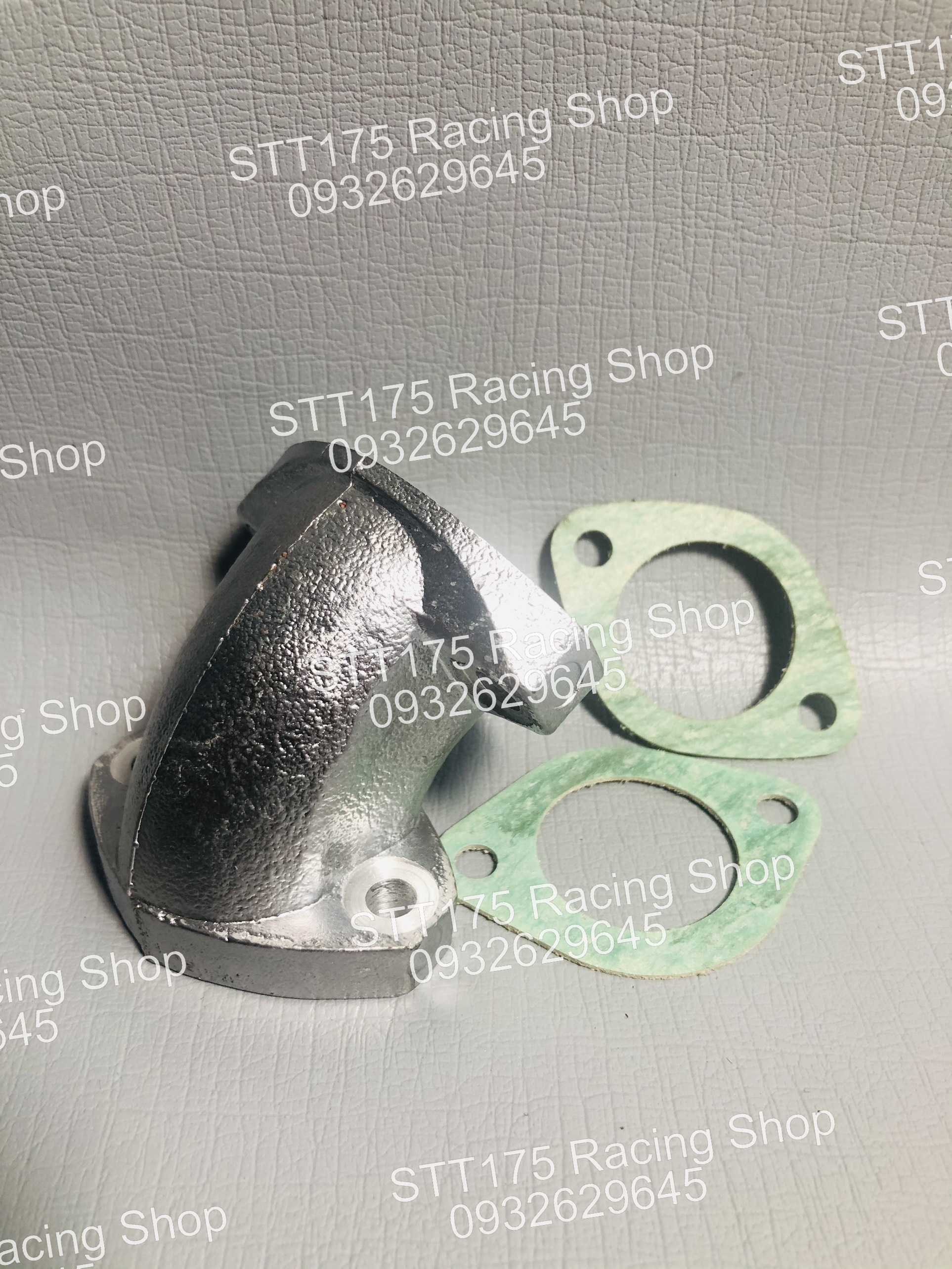 Co xăng nhôm Bắt ốc Ngắn ( loại tốt ) == gắn vừa xe Wave / Dream