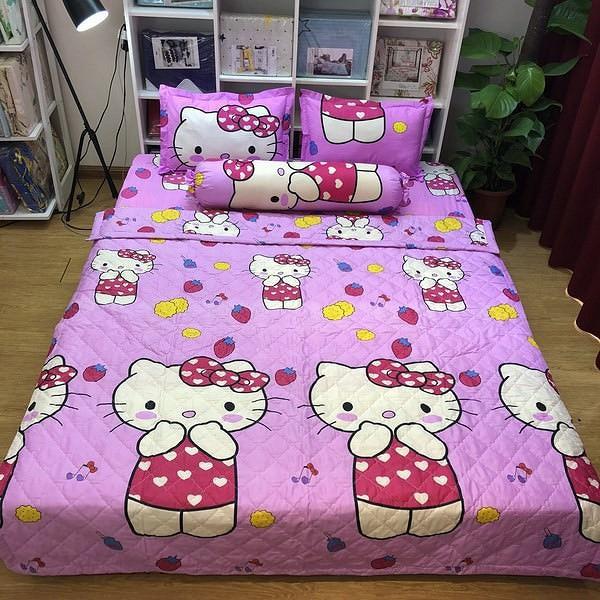 Tron Bộ 5 Món Chăn hè Cotton Poly (RMT)