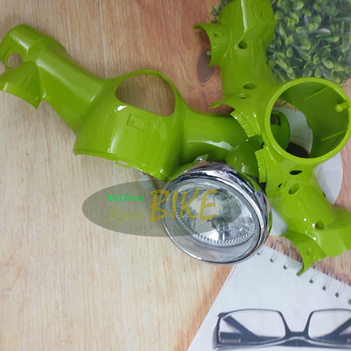 [ SALE ] 3 món Đầu - ốp đầu xe CUB 81 đời mới KÈM BÓNG , các đời xe cub 81 , vo ốp đầu xe cub 81