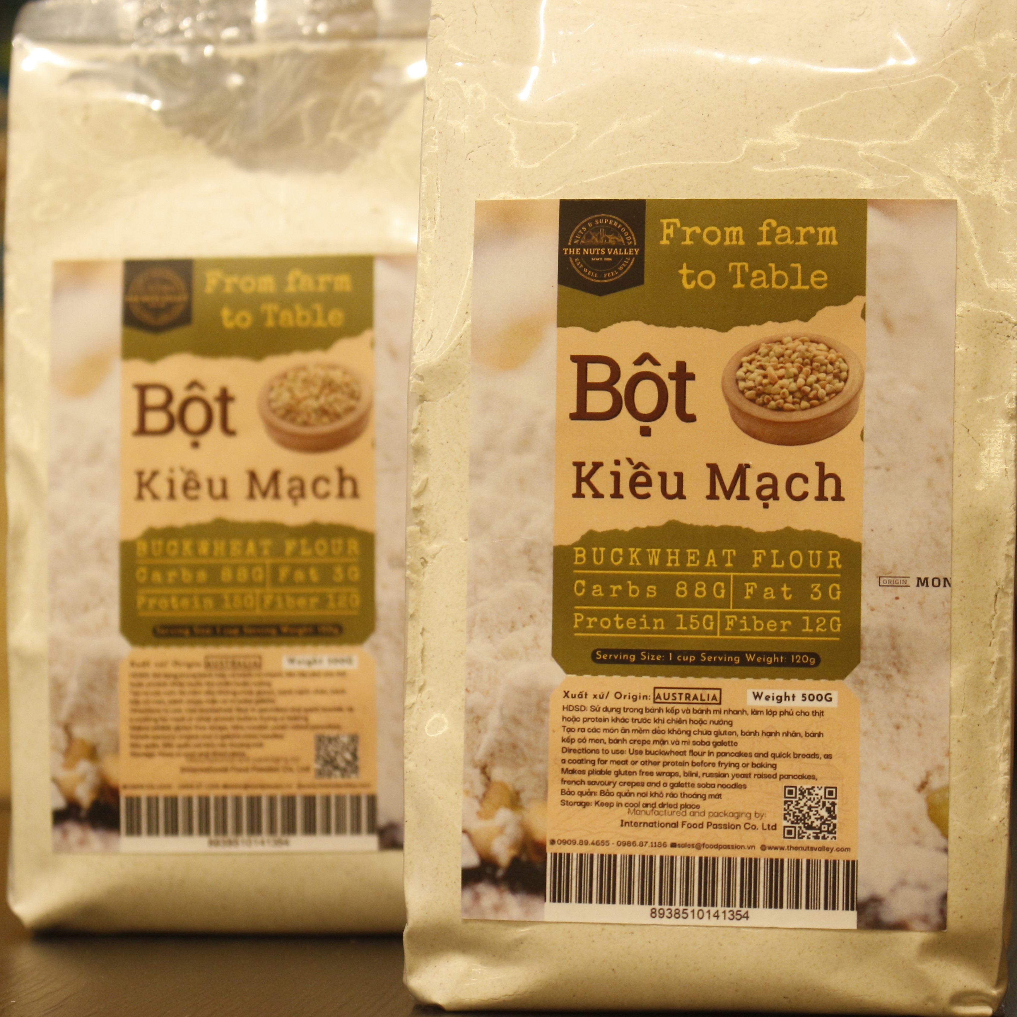 Bột Kiều Mạch BUCKWHEAT FLOUR G500gr