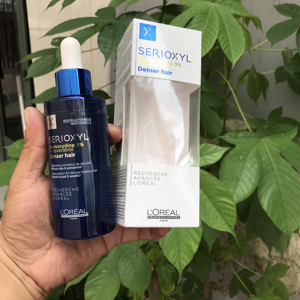 [HCM]Tinh chất mọc tóc gia tăng 1700 sợi trong 3 tháng Serioxyl Denser Hair Loreal 90ml