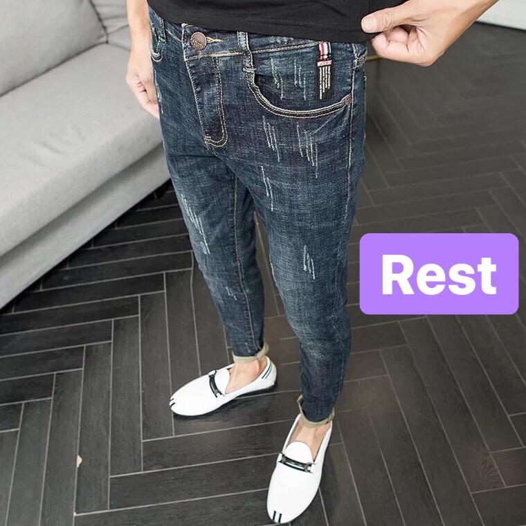 QUẦN JEAN NAM CHẤT BÒ CAO CẤP XANH RÊU SOÁI KA EV-17 EVEREST FASHION