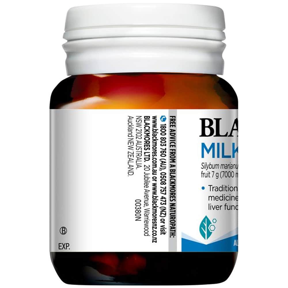 Giải Độc Gan Blackmores Milk Thistle 42v - Chemistware