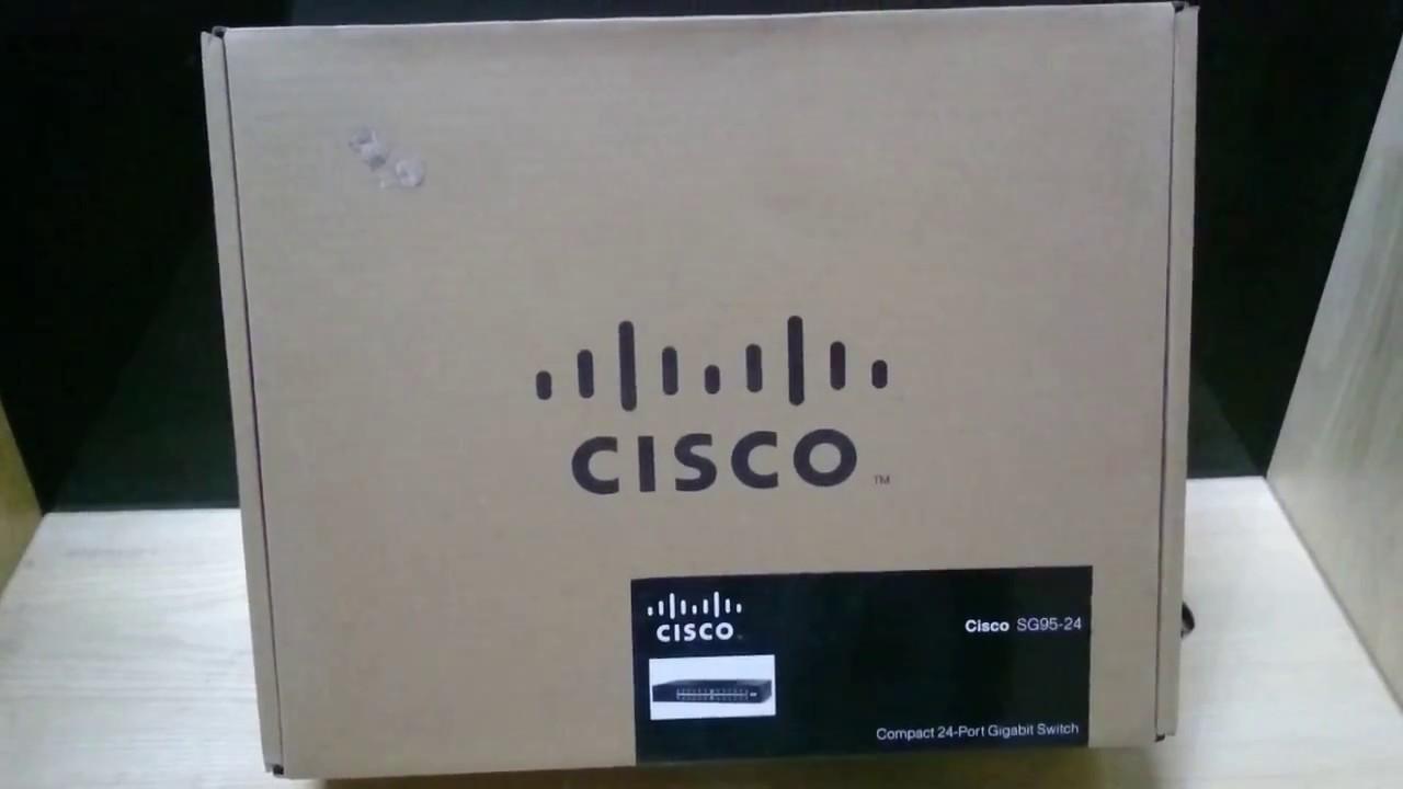 [Trả góp 0%]Cisco SG95-24 Compact 24-Port Gigabit Switch