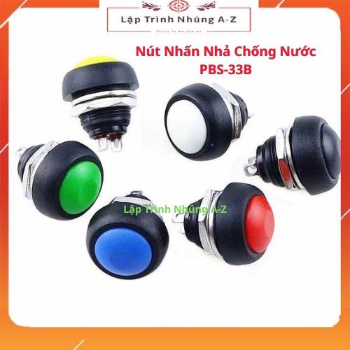 Nút nhấn nhả chống nước pbs-33b