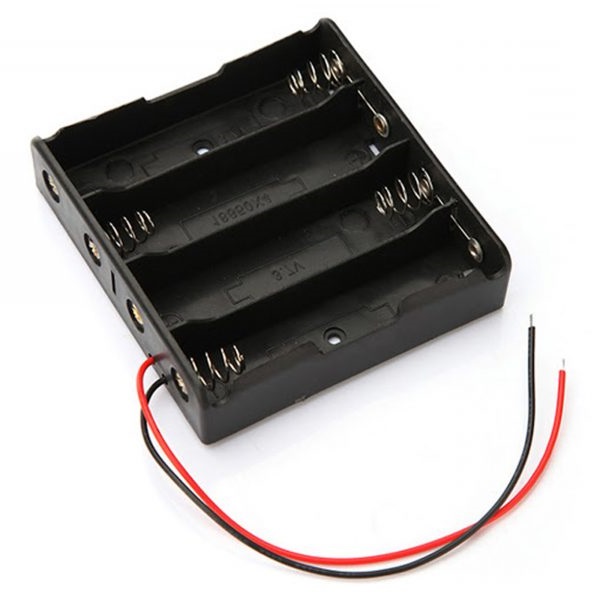 Hộp đế pin 18650 4 cell