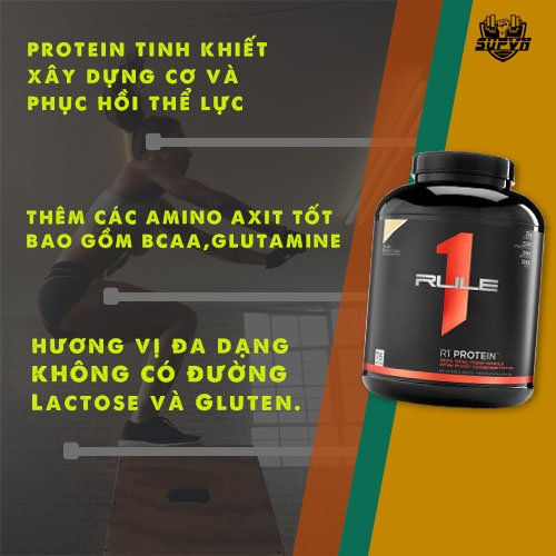 Rule 1 Protein Isolate 5Lbs - Sữa tăng cơ Rule1 - Whey Protein R1