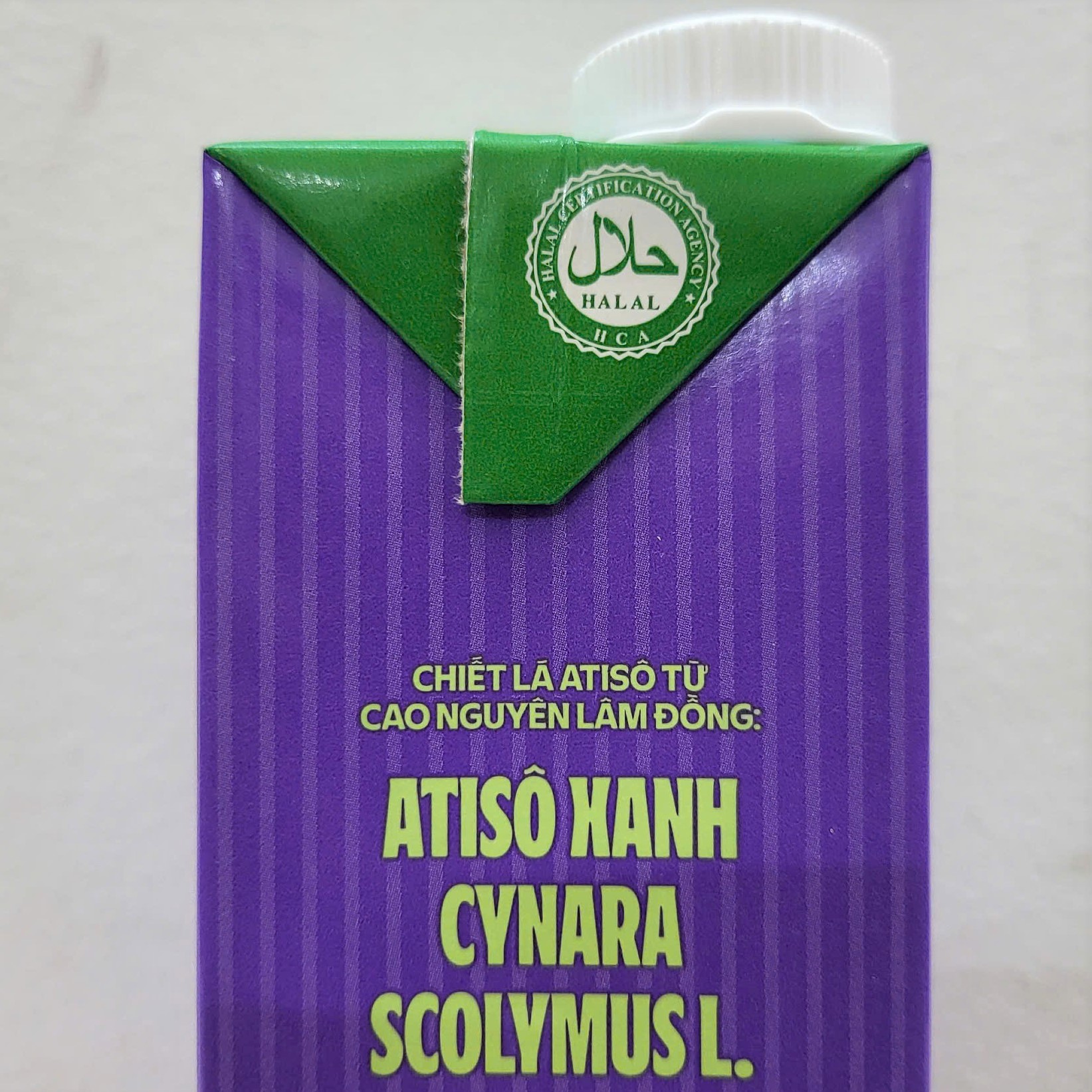 [Hộp 1 Lít – ÍT ĐƯỜNG] TRÀ ATISÔ VFRESH [VN] VINAMILK (Less Sugar) Artichoke Drink (halal)