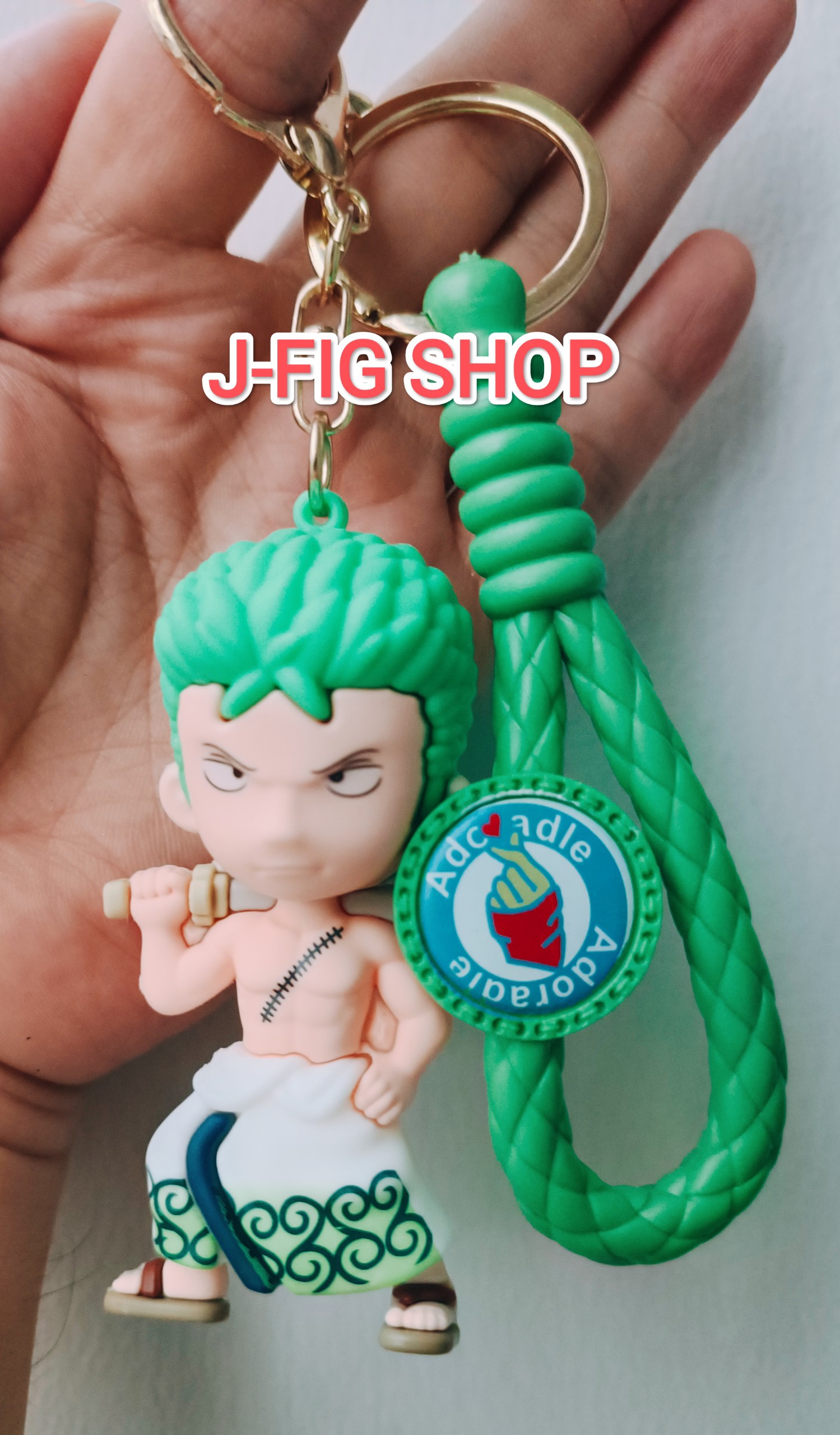 Móc khóa One Piece Luffy Zoro Law Chibi