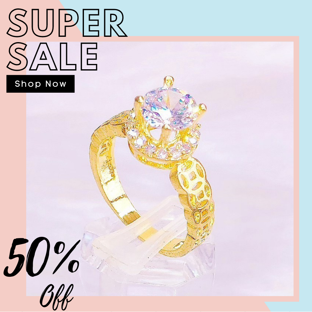[HCM]Nhẫn nữ nhẫn nữ đẹp mạ vàng 18k cao cấp sang trọng kim tiền nhụy đá Trang Sức Miga NL097- CAM KẾT KHÔNG ĐEN NHẬN HÀNG HÀI LÒNG - KHÔNG HÀI LÒNG ĐƯỢC ĐỔI TRẢ MIỄN PHÍ
