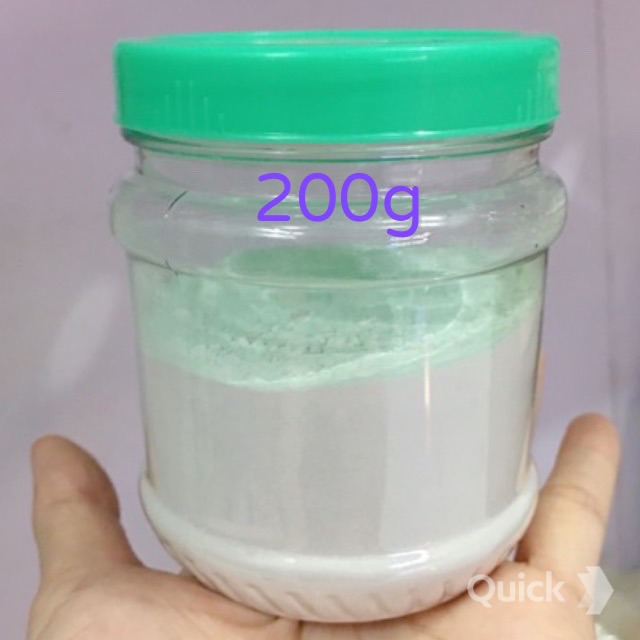 200gr bột phèn chua chưng thảo dược khử mùi hôi nách, hôi chân