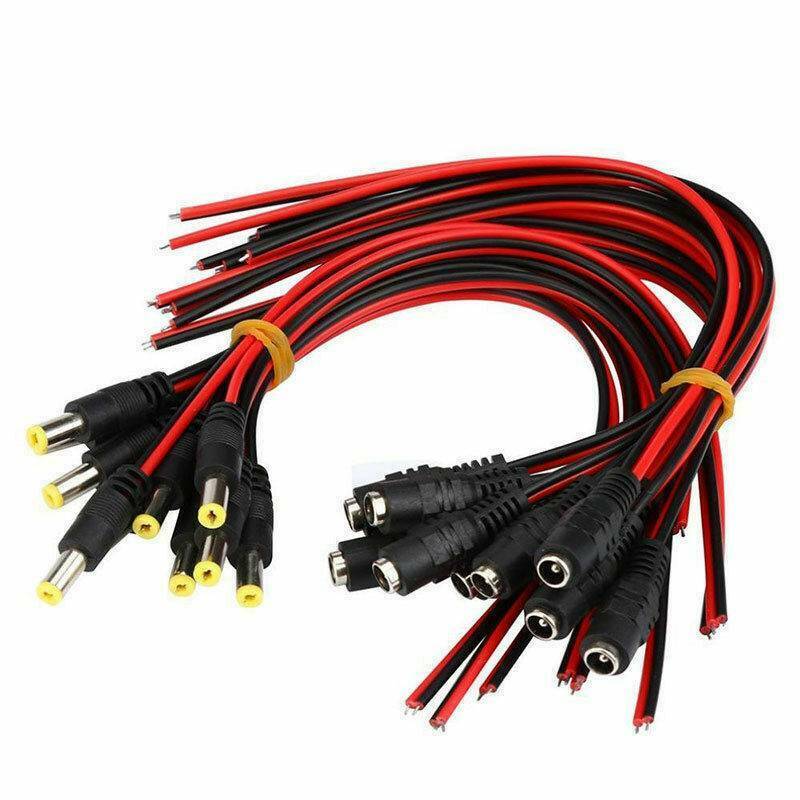 Dây Nguồn Có Jack Cắm DC 5.5*2.1 mm Cổng Đực ,Cổng Cái