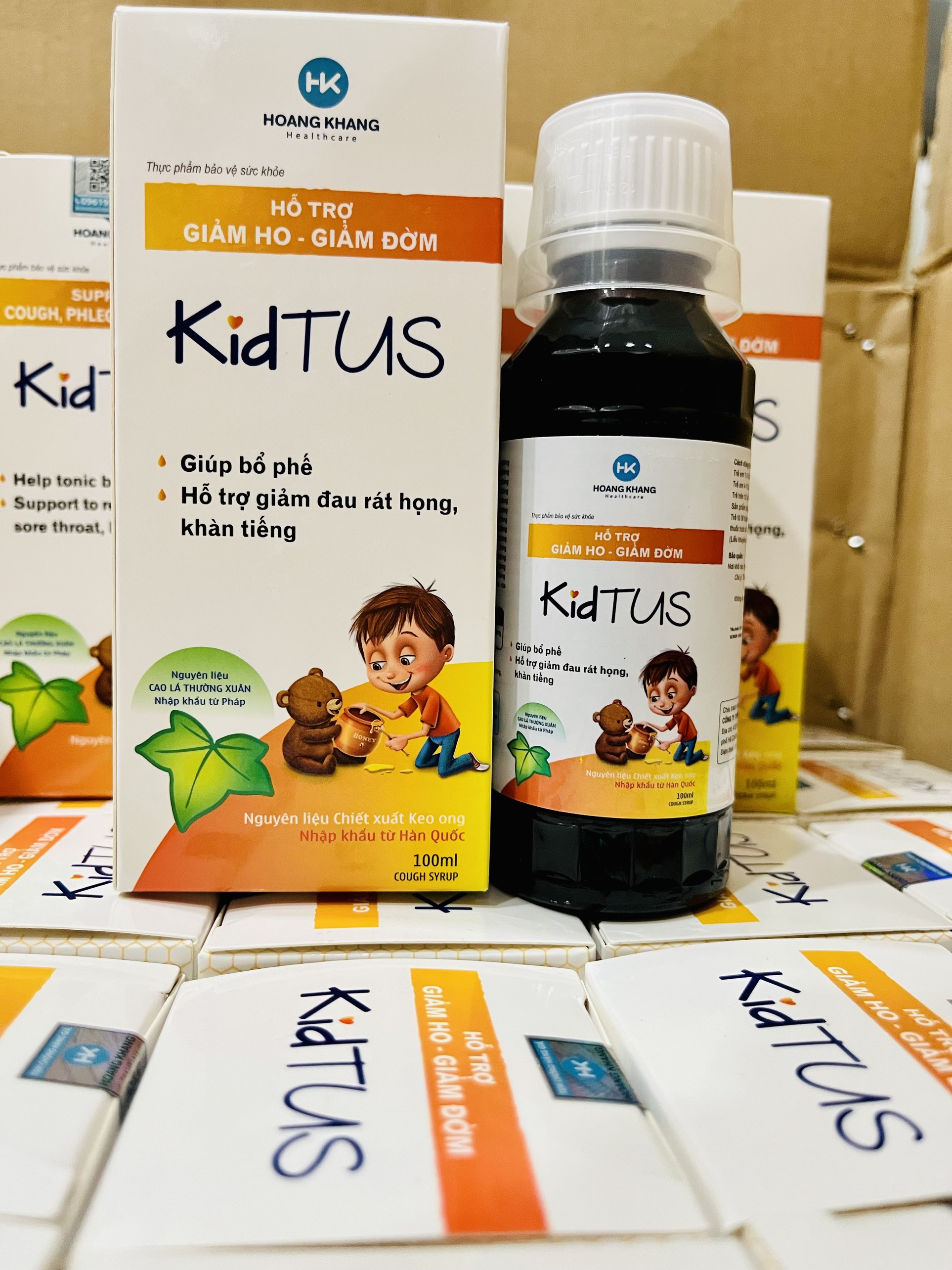Siro KIDTUS Chai 100ml