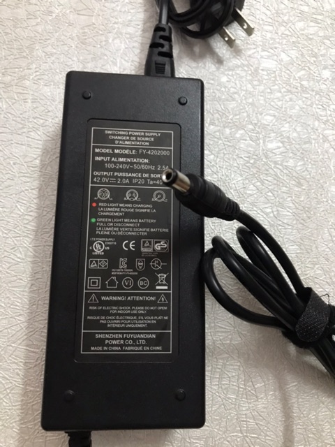 [HCM]Sạc xe điện cân bằng 42V 2A chất lượng (BL 64 14)