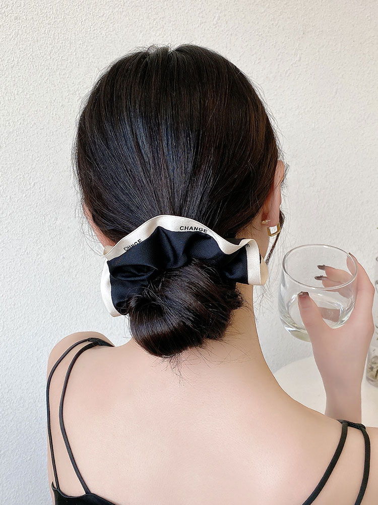 Dây Cột Tóc Scrunchies Cao Cấp Phong Cách Hàn Quốc Sang Chảnh