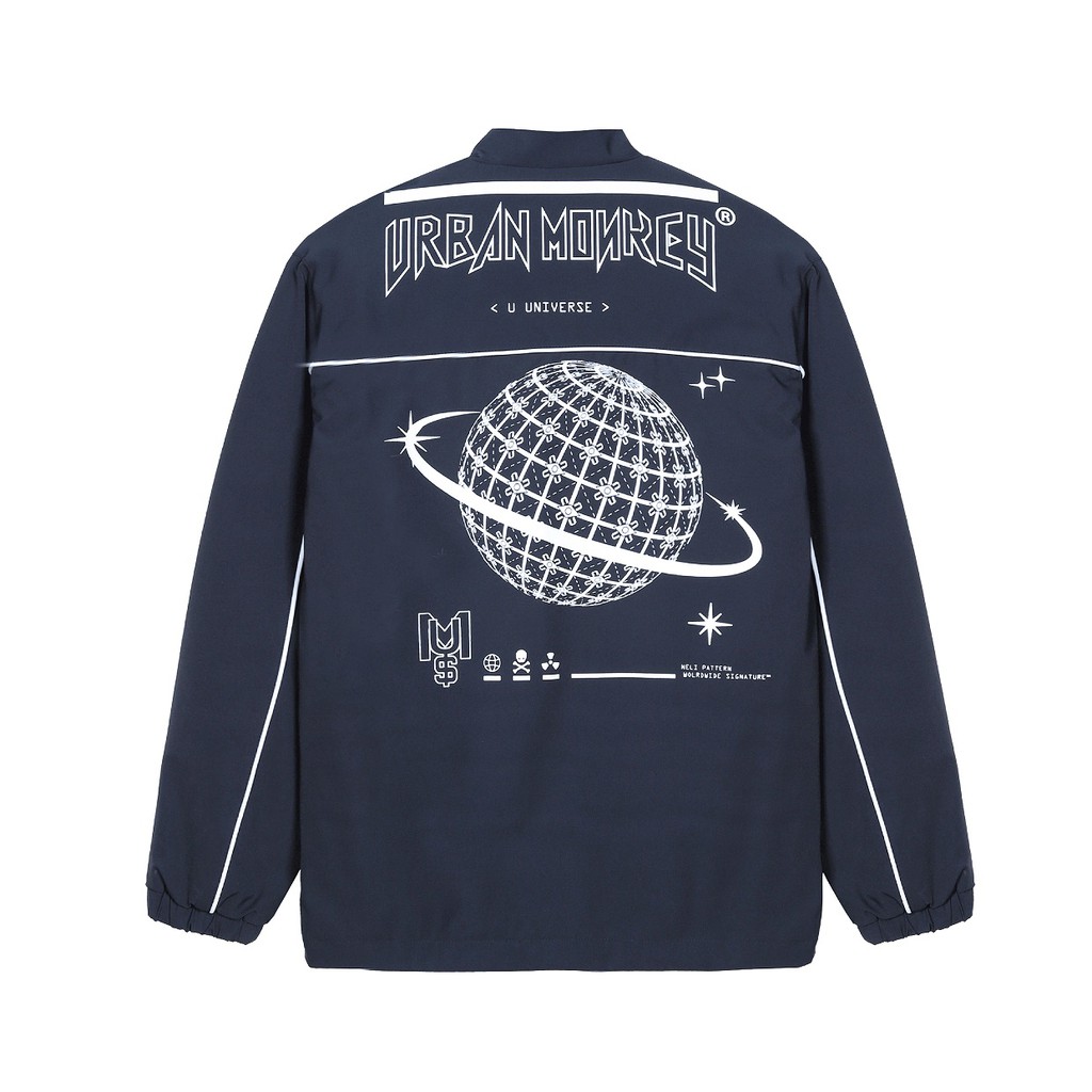 Áo Khoác [ Urban Monkey ] Universe - Xanh Navy