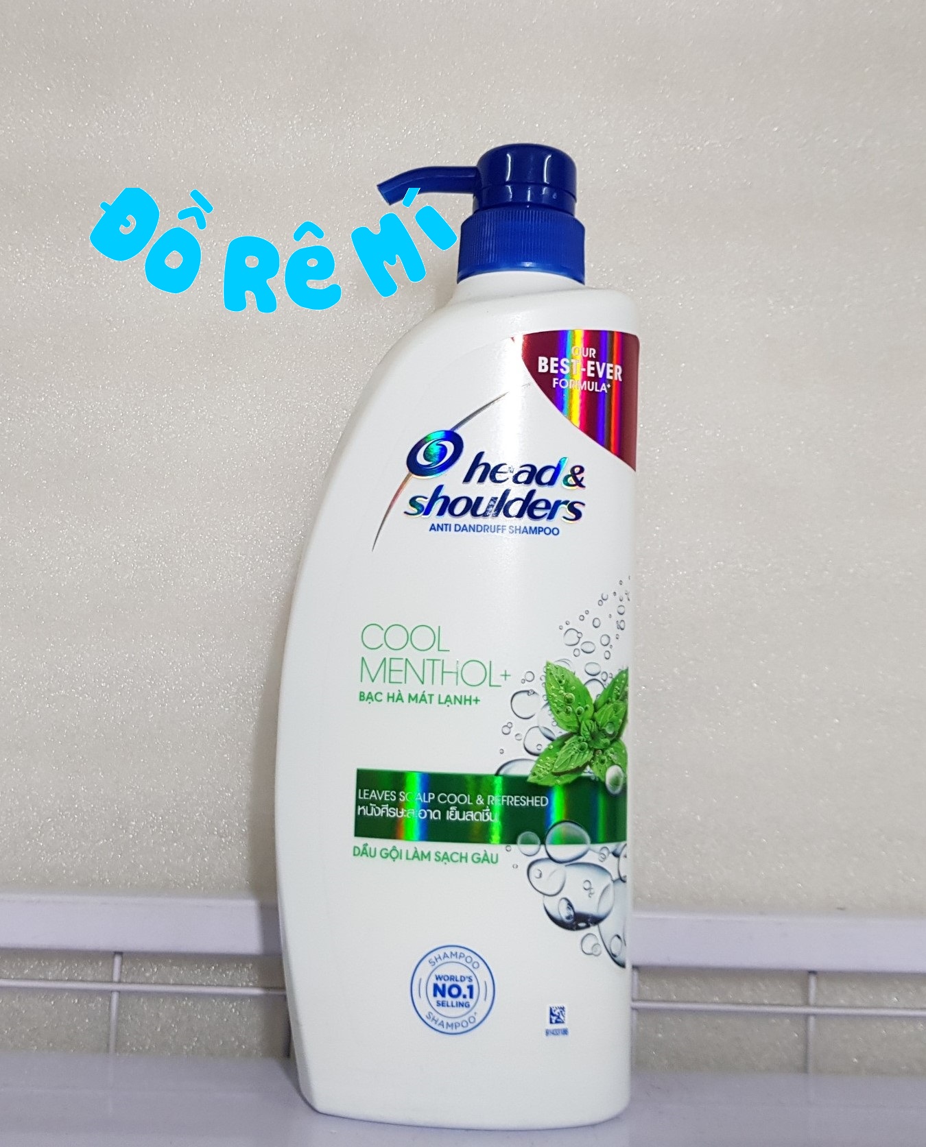 [HCM]Dầu gội Head and Shoulder 850ml - Bạc hà mát lạnh