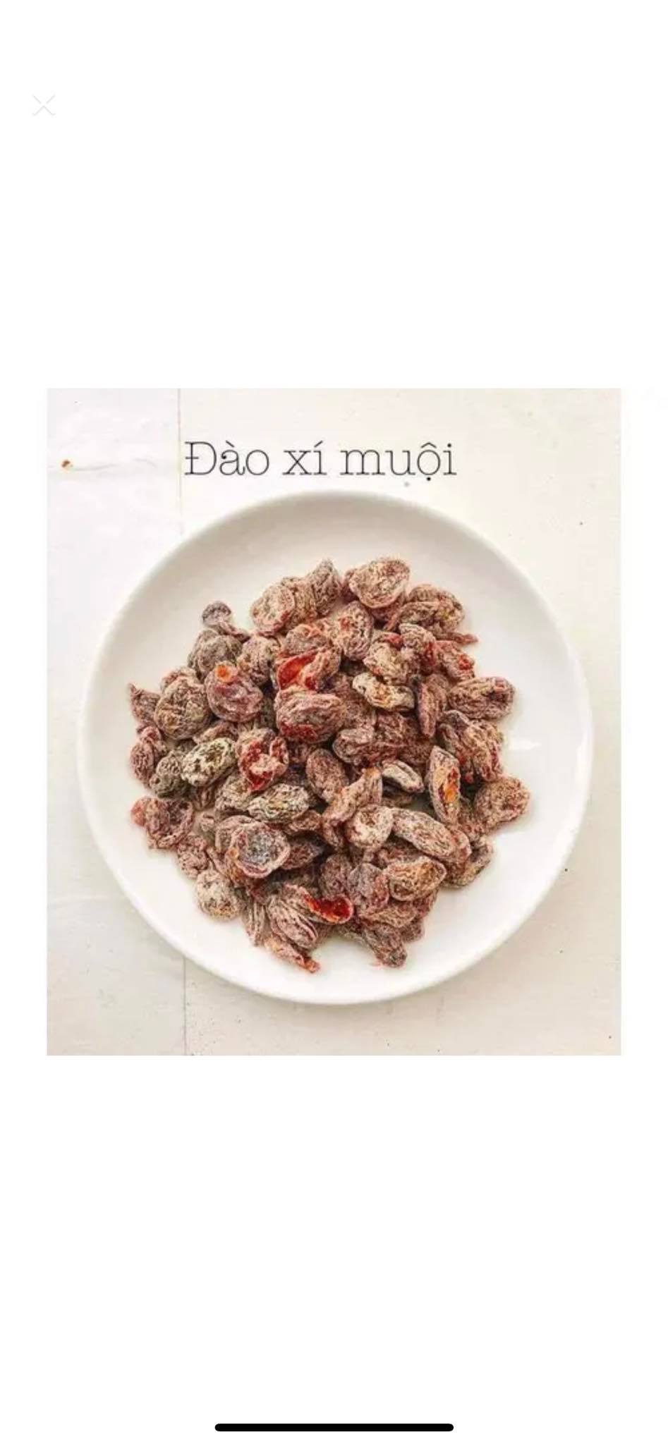 Ô Mai Không Hạt Thái  ( Xí Muội Thịt ) 100G - đồ ăn vặt