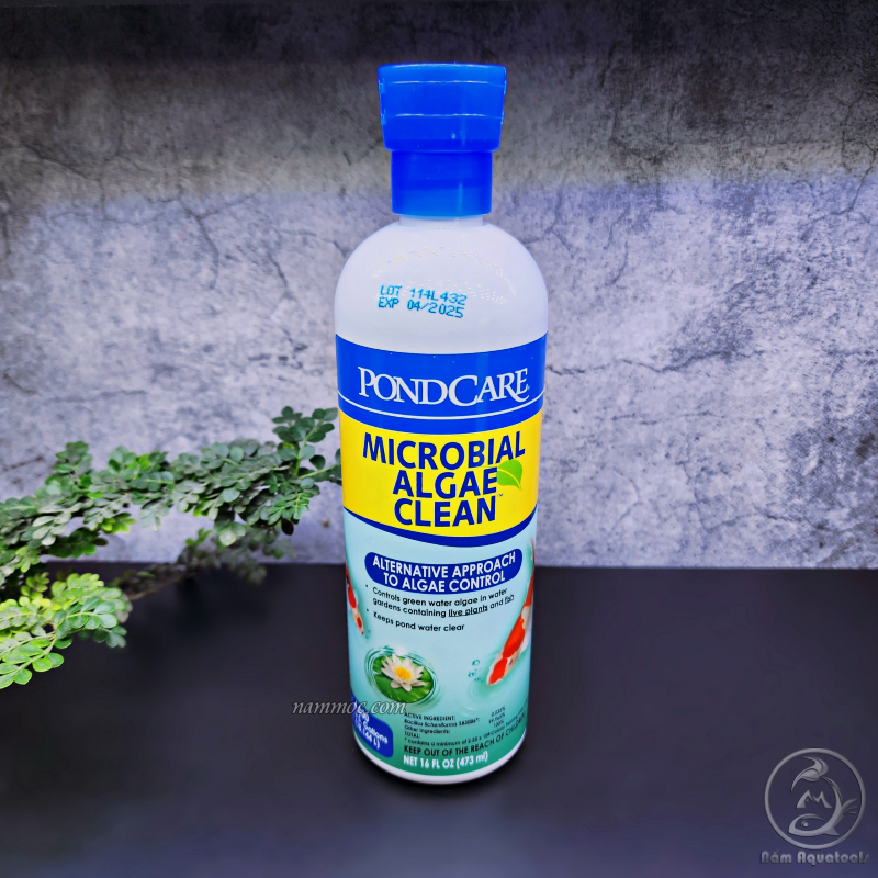 Api - microbial algae clean | vi sinh tự nhiên phân huỷ mùn bã hữu cơ và rêu tảo cho hồ cá cảnh, thuỷ sinh