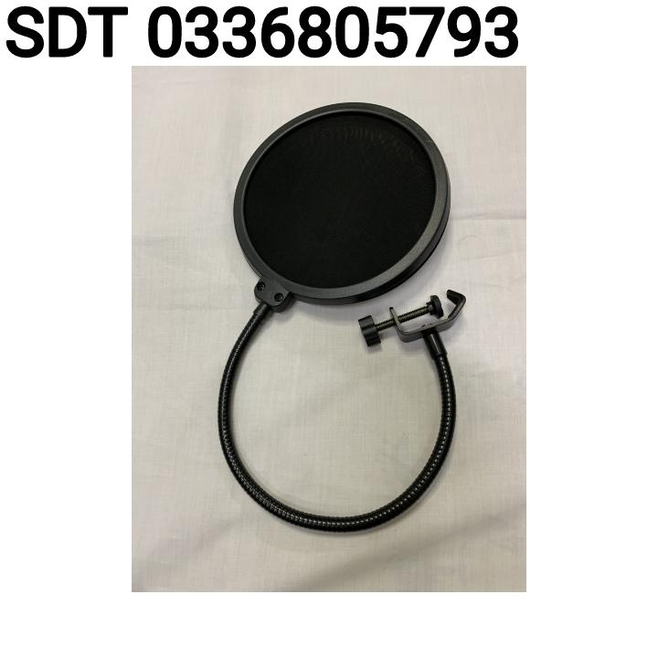 COMBO CHÂN KẸP MIC THU ÂM VÀ MÀNG LỌC ÂM
